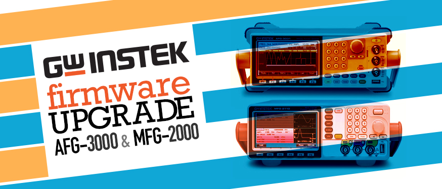 AFG-3000/MFG-2000 Firmware Upgrade