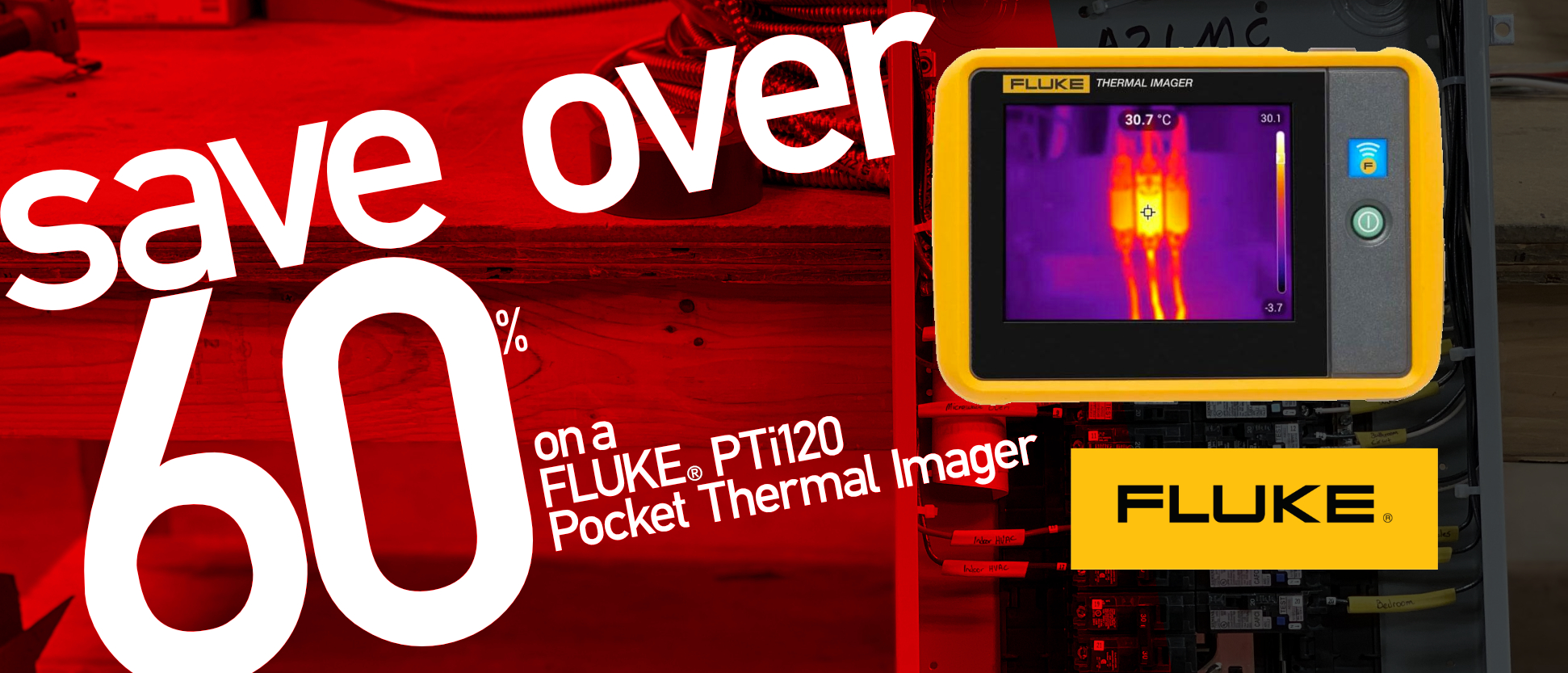 Save on a Fluke PTi120 Pocket Thermal Imager